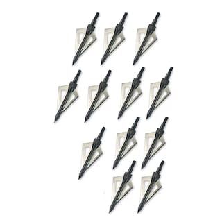 Foto 1 | Foto 1 | Puntas Navaja para Flechas de Arco Profesional Deportivo Plata 12 Piezas