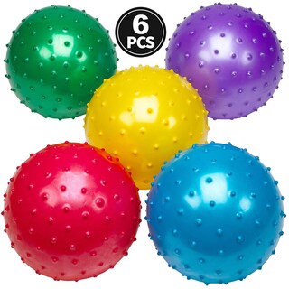 Foto 2 | Foto 2 | Sensory Balls Bedwina Knobby De 7 Pulgadas Con Bomba Para Niños (paquete De 6) - Venta Internacional.