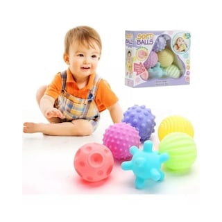 Foto 4 | Foto 4 | Juego De Bolas De Estimulación Sensorial Para Bebés De 2 A 4 Años Con 6 Bolas - Venta Internacional.