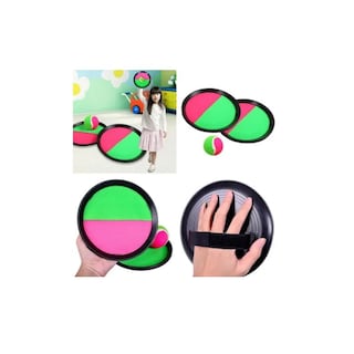 Foto 2 | Foto 2 | Set De Juego Con 2 Palets Y Bola Adhesiva Para Playa O Exteriores - Venta Internacional.