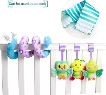Foto 4 | Foto 4 | Venta Internacional - Juguete Para Asiento De Coche, Actividad Para Bebés, Cochecito De Peluche En Espiral, Bar