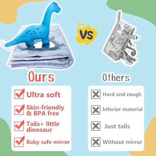 Foto 6 | Foto 6 | Venta Internacional - Soft Baby Books Richgv 0-3-6-12 Meses Con Juguetes Para La Dentición