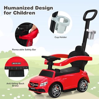 Foto 3 | Foto 3 | Montable Costzon Mercedes Benz 3 En 1 Con Toldo Para Niños Pequeños - Venta Internacional.