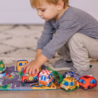 Foto 5 | Foto 5 | Juega a Melissa y Doug Take-along Town con 9 Vehículos Blandos - Venta Internacional