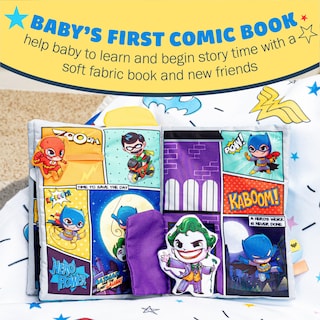 Foto 3 | Foto 3 | Los Niños De Soft Book Preferían Dc Comics: Los Pequeños Héroes Valientes De Batman - Venta Internacional.