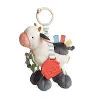 Toy Itzy Ritzy Link & Love Para Cochecito O Asiento De Coche (vaca) - Venta Internacional.