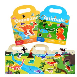 Foto 1 | Foto 1 | Libros de Reutilizables Pegatinas para Niños de 2 A 6 Años