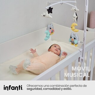 Foto 5 | Foto 5 | Móvil Musical Infanti Búhos Con Juguetes Colgantes