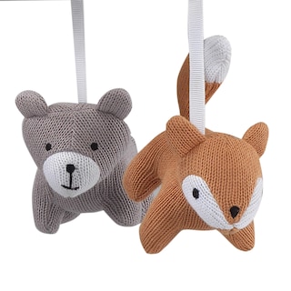 Foto 2 | Foto 2 | Móvil Musical Lambs & Ivy Pintado De Gris Bosque Y Beige - Venta Internacional.