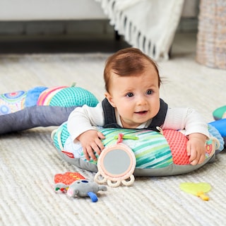 Foto 5 | Foto 5 | Alfombra Playmat Infantino 3 En 1 Para Tumbarse Boca Abajo, Sentarse Y Minigimnasio - Venta Internacional.