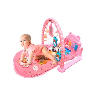 Foto 1 | Foto 1 | Gimnasio Piano Musical Tapete De Juegos Para Bebés Pataditas Lab.g Rosa/reno