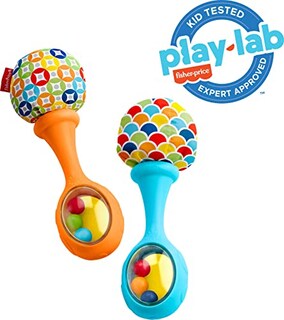 Foto 2 | Foto 2 | Venta Internacional - Set De 2 Maracas Fisher-price De Rattle 'n Rock Para Recién Nacidos