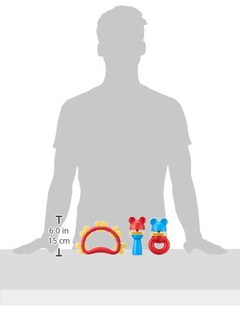 Foto 3 | Foto 3 | Set Shake & Rattle Green Toys Disney Baby Mickey Mouse - Venta Internacional