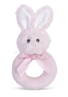 Foto 2 | Foto 2 | Sonajero De Peluche Bearington Baby Lil' Bunny Rosa Con Anillo - Venta Internacional.