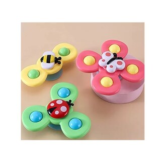 Foto 1 | Foto 1 | Juego De 3 Ruletas Para Bebés Con Sonajero Y Ventosa - Venta Internacional.