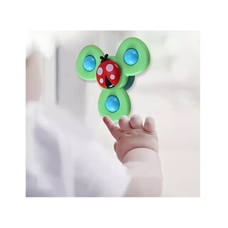 Foto 2 | Foto 2 | Juego De 3 Ruletas Para Bebés Con Sonajero Y Ventosa - Venta Internacional.