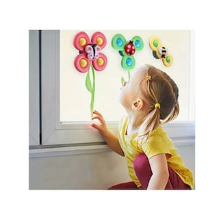 Foto 3 | Foto 3 | Juego De 3 Ruletas Para Bebés Con Sonajero Y Ventosa - Venta Internacional.