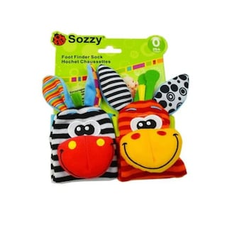 Foto 2 | Foto 2 | Set De Estimulación Para Bebés, 2 Calcetines Y 2 Pulseras - Venta Internacional.