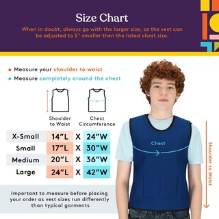 Foto 2 | Foto 2 | Chaleco De Compresión Sensorial Pesado, Suministros Especiales Para Niños - Venta Internacional.