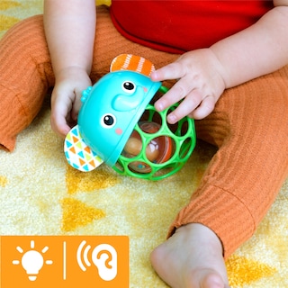 Foto 3 | Foto 3 | Sonajero Musical Giggle & Glow De Toy Bright Starts Con Forma De Elefante - Venta Internacional.