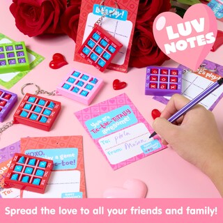 Foto 2 | Foto 2 | Llaveros Joyin Con Forma De Tres En Raya, 36 Unidades, Para Niños Y Niñas, Con Tarjetas - Venta Internacional.