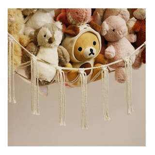 Foto 5 | Foto 5 | Hamaca De Juguete Peluche Organizadora Belug, Juguete Para Bebés Beige