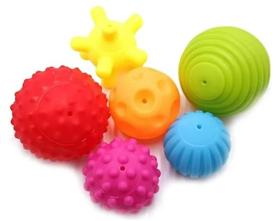 Foto 1 | Foto 1 | Set De Juguetes Xtellar En Pelotas Sensoriales Didácticas Para Estimulación Infantil