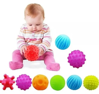 Foto 2 | Foto 2 | Set De Juguetes Xtellar En Pelotas Sensoriales Didácticas Para Estimulación Infantil
