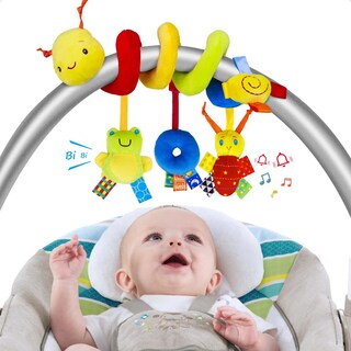 Foto 4 | Foto 4 | Peluche Sonaja En Espiral Y Accesorios 5pcs Eo Safe Imports Esi-21025 Multicolor