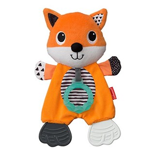 Foto 7 | Foto 7 | Teether Infantino Cuddly Fox Con 3 Espacios Texturizados Para La Dentición - Venta Internacional.