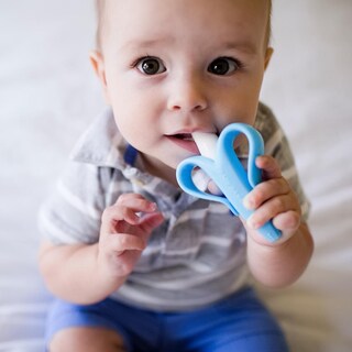 Foto 3 | Foto 3 | Cepillo De Dientes Baby Banana Blue Banana Training Teether Br003b - Venta Internacional.