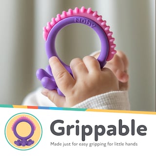 Foto 5 | Foto 5 | Mordedera Nuby Soft sin BPA para Bebés de más de 3+ - Venta Internacional