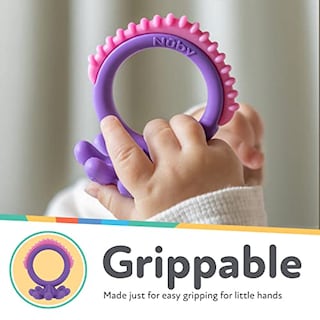 Foto 6 | Foto 6 | Mordedera Nuby Soft sin BPA para Bebés de más de 3+ - Venta Internacional