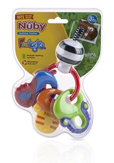 Foto 6 | Foto 6 | Anillo Mordedor Teether Nuby Fun Keys - Venta Internacional