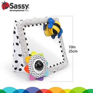 Foto 7 | Foto 7 | Sassy Tummy Time See Me Floor Mirror For Ages 0+ Months (80928) - Venta Internacional.
