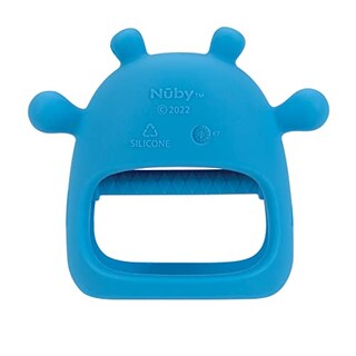 Foto 4 | Foto 4 | Manopla De Dentición Nuby, De Silicona, Con Empuñadura Para La Muñeca, Más De 3 Meses, Hipopótamo - Venta Internacional.