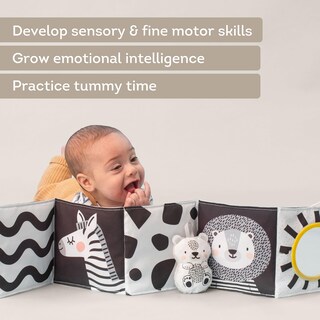 Foto 7 | Foto 7 | Libro De Actividades Suave Taf Toys En Blanco Y Negro De Alto Contraste - Venta Internacional.