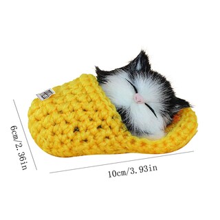 Foto 3 | Foto 3 | Venta Internacional - Juguete De Felpa Para Niños, Gato Peludo Que Duerme, Realista, Con Sonido