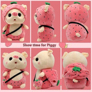 Foto 3 | Foto 3 | Venta Internacional - Cerdito de Peluche 25 cm Multicolor