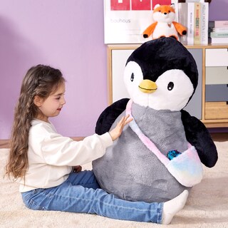 Foto 6 | Foto 6 | Venta Internacional - Peluche Ikasa Pingüino Gigante 58 cm para Niños