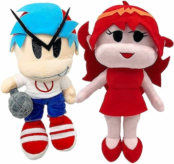 Foto 1 | Foto 1 | Venta Internacional - Juego de Peluches FNF Girlfriend y Boyfriend 2 Piezas