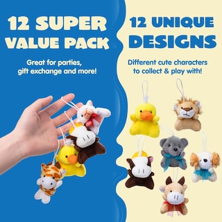 Foto 2 | Foto 2 | Surtido De Minijuguetes De Peluche Joyin Para Niños, 36 Unidades - Venta Internacional.