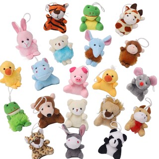 Foto 4 | Foto 4 | Juego De Peluche Con Forma De Minianimal Juegoal, 26 Piezas, Para Niños Mayores De 3 Años - Venta Internacional.