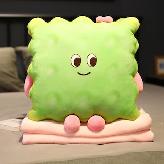 Foto 1 | Foto 1 | Cojín Para Dormir Con Forma De Muñeca De Peluche Con Dibujos Animados De Galletas Para Niños - Venta Internacional.