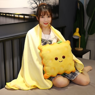 Foto 4 | Foto 4 | Cojín Para Dormir Con Forma De Muñeca De Peluche Con Dibujos Animados De Galletas Para Niños - Venta Internacional.