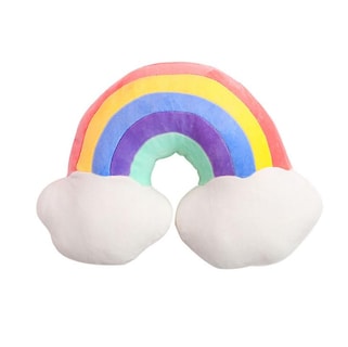 Foto 1 | Foto 1 | Cojín Suave De Peluche Con Forma De Arcoíris Para - Venta Internacional.