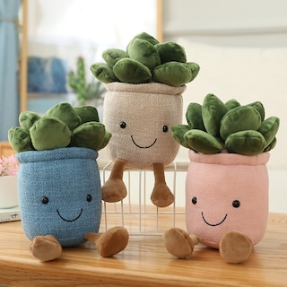 Foto 3 | Foto 3 | Cojín Plushie Con Forma De Flor De Tulipán, 35 Cm - Venta Internacional.