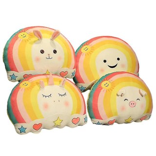 Foto 2 | Foto 2 | Peluche De Peluche Pillow Smile Con Forma De Nube Arcoíris - Venta Internacional.