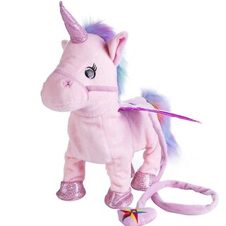 Foto 1 | Foto 1 | Juguete De Peluche Eléctrico Con Forma De Unicornio Para Caminar - Venta Internacional.