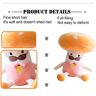 Foto 5 | Foto 5 | Muñeca De Peluche Con Forma De Cojín, Bonita Caricatura, 40 Cm - Venta Internacional.